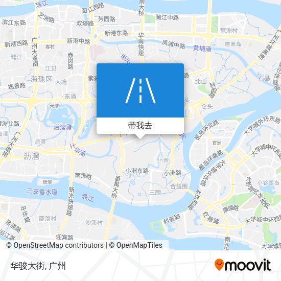 华骏大街地图