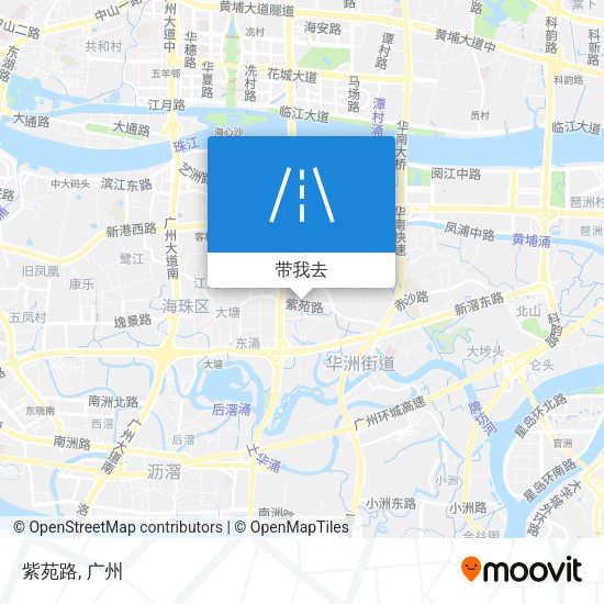 紫苑路地图