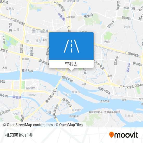 桃园西路地图