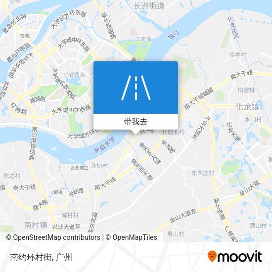 南约环村街地图