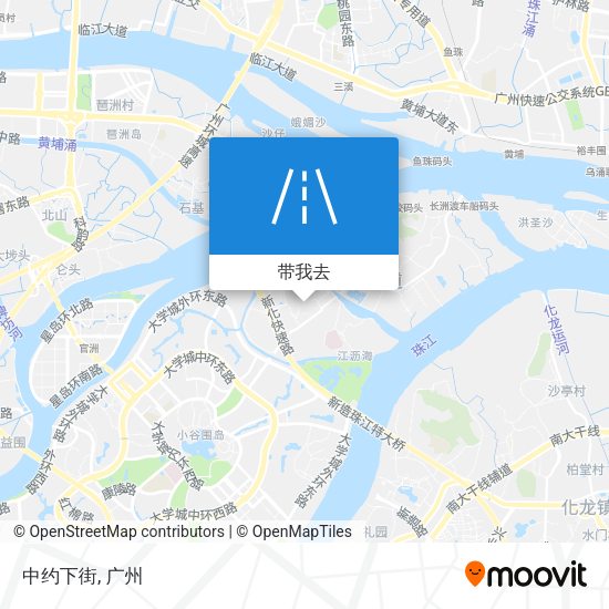中约下街地图