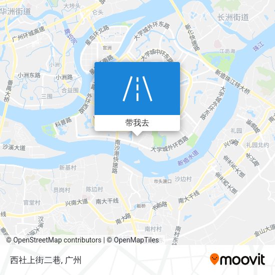 西社上街二巷地图