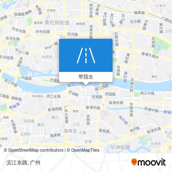 滨江东路地图