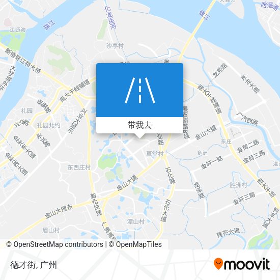德才街地图