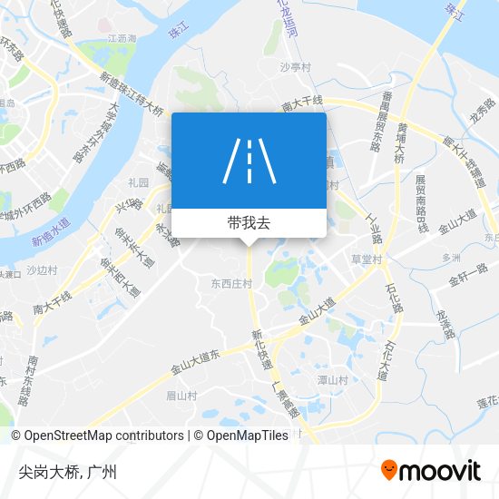 尖岗大桥地图