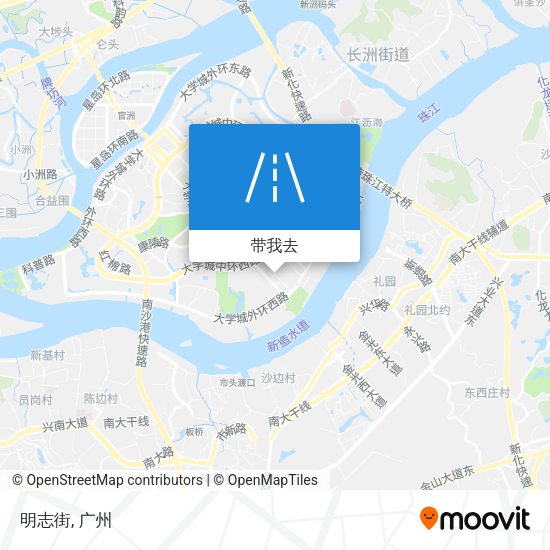 明志街地图