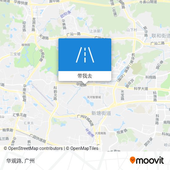 华观路地图
