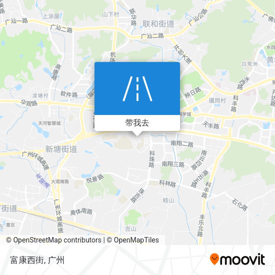富康西街地图