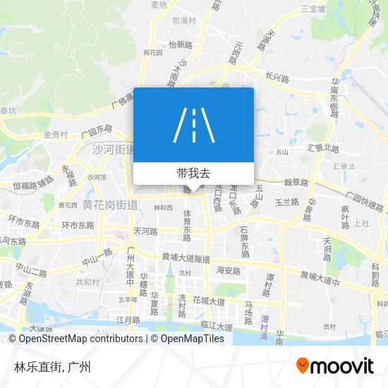 林乐直街地图