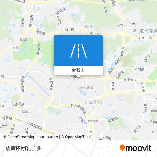 凌塘环村路地图