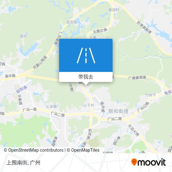 上围南街地图