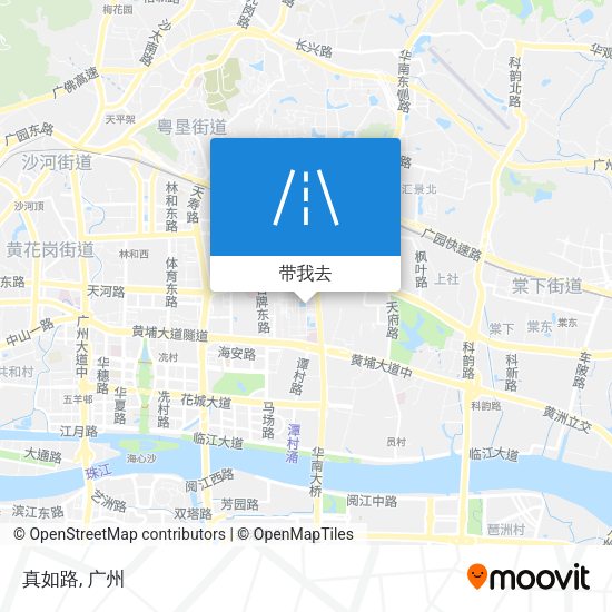 真如路地图