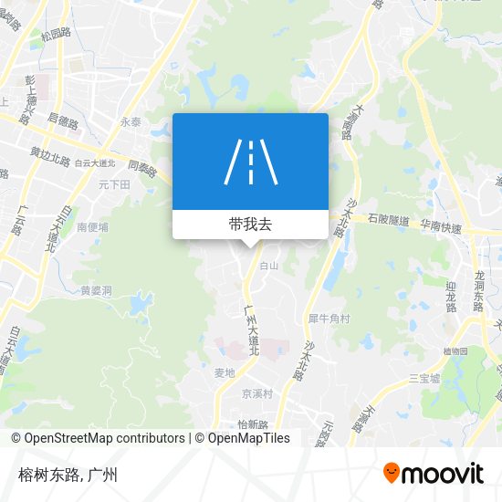 榕树东路地图