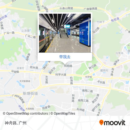神舟路地图