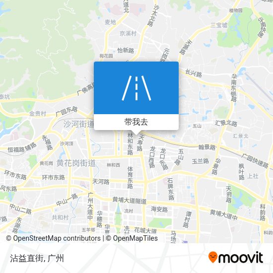 沾益直街地图