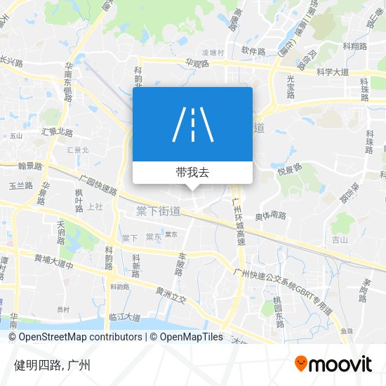 健明四路地图