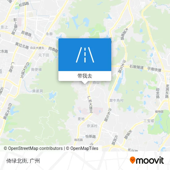 倚绿北街地图