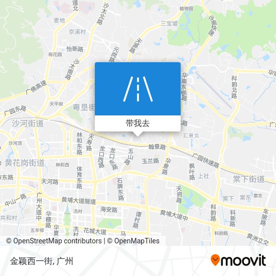 金颖西一街地图