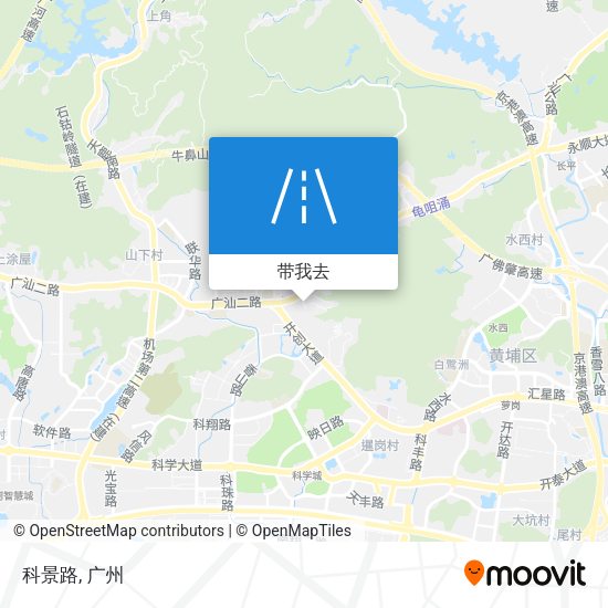 科景路地图