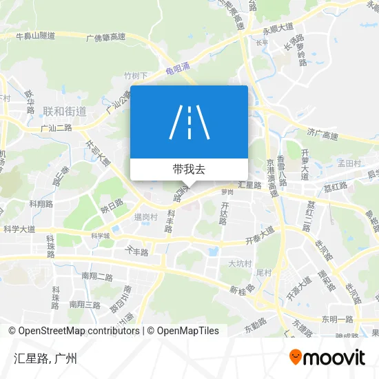 汇星路地图
