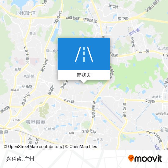 兴科路地图