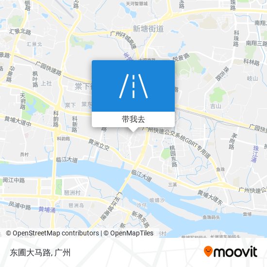 东圃大马路地图