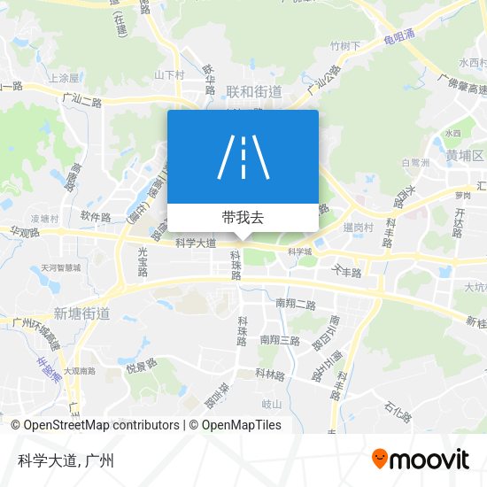科学大道地图