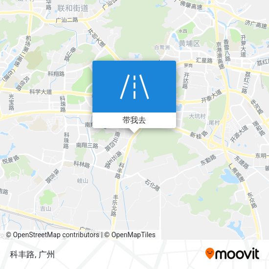 科丰路地图