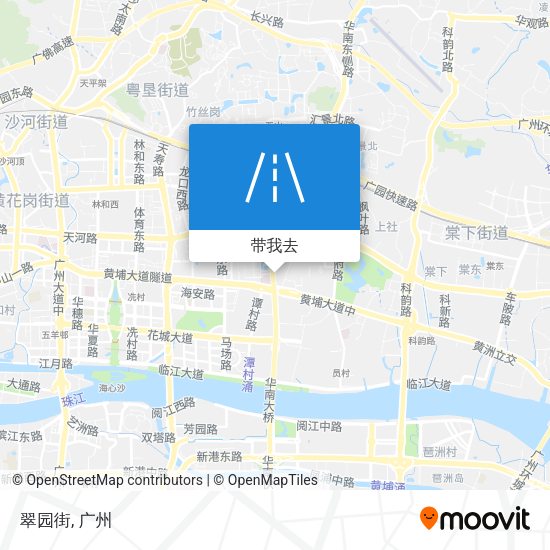 翠园街地图