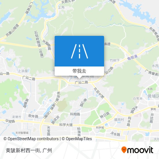 黄陂新村西一街地图