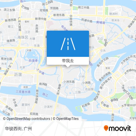 华骏西街地图