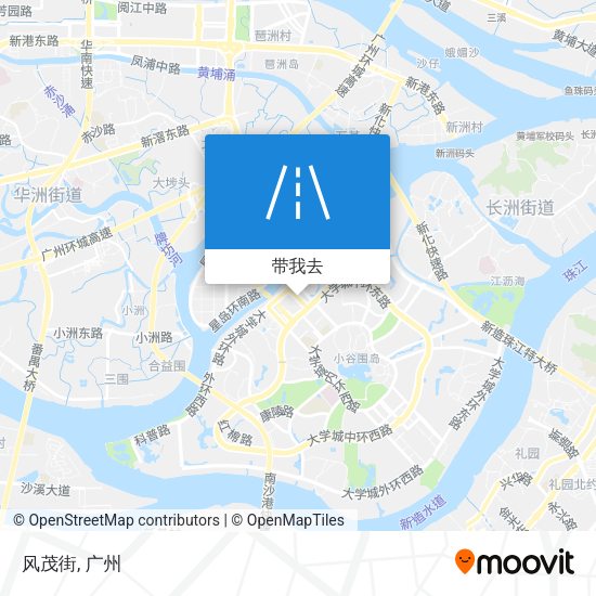 风茂街地图