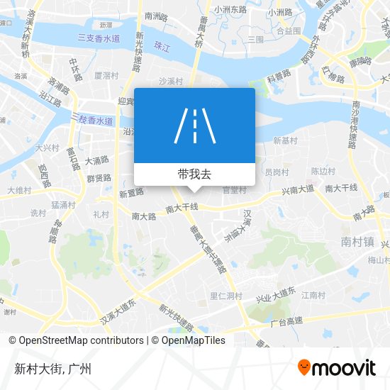 新村大街地图