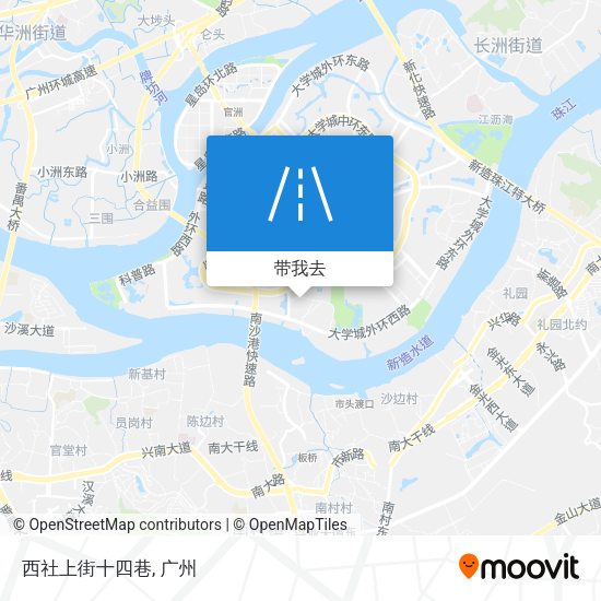 西社上街十四巷地图