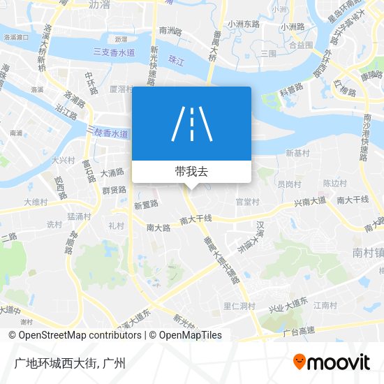 广地环城西大街地图