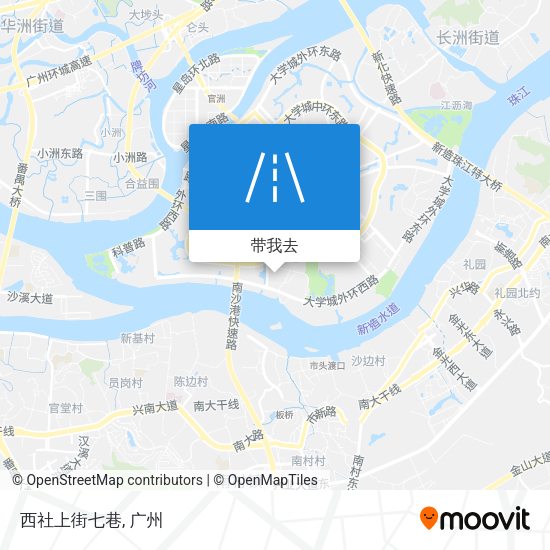 西社上街七巷地图