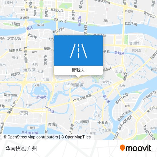 华南快速地图