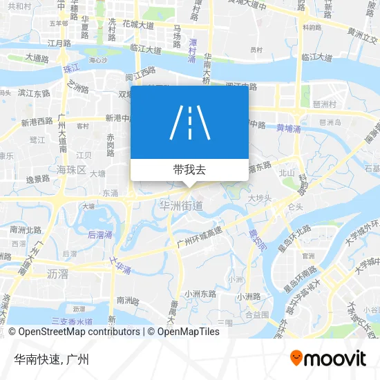 华南快速地图