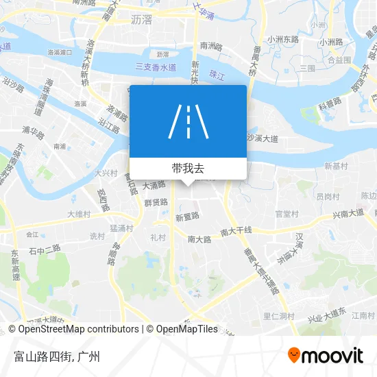富山路四街地图