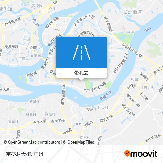 南亭村大街地图