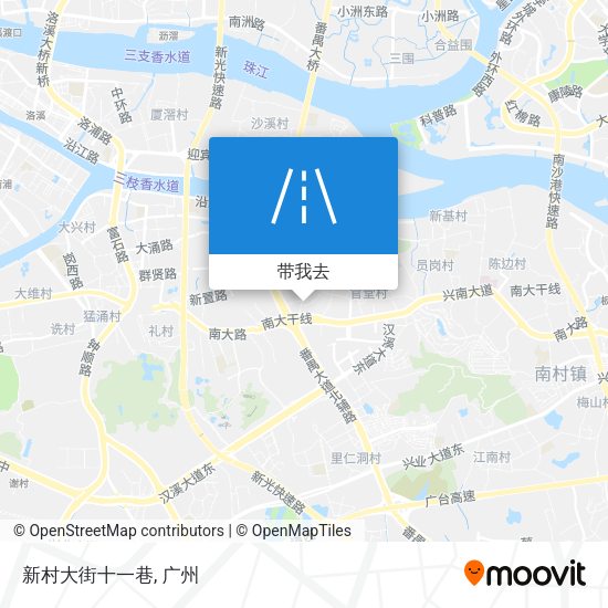 新村大街十一巷地图