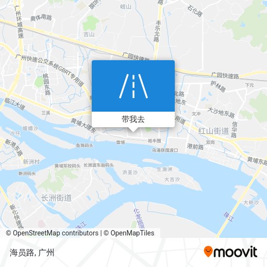 海员路地图