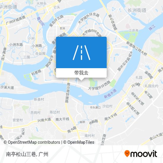 南亭松山三巷地图
