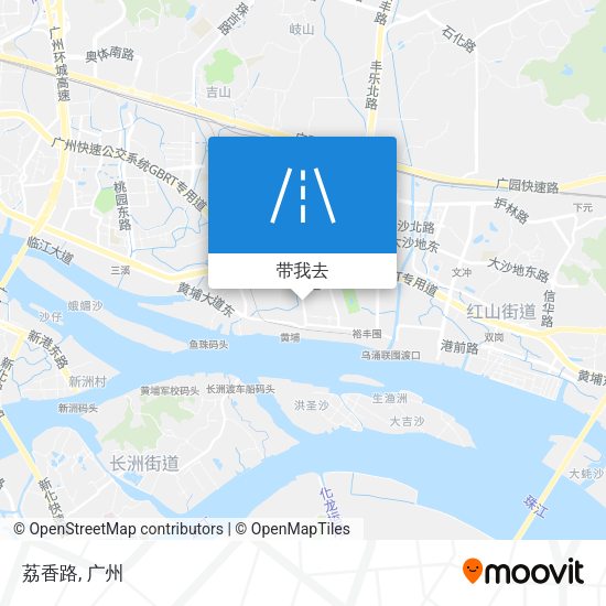荔香路地图