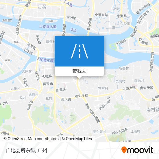 广地会所东街地图