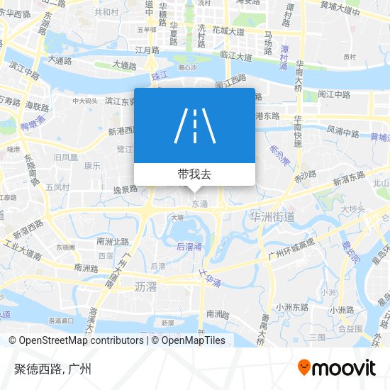 聚德西路地图