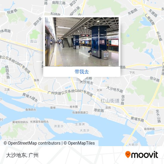 大沙地东地图