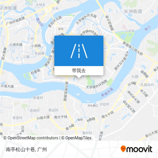 南亭松山十巷地图