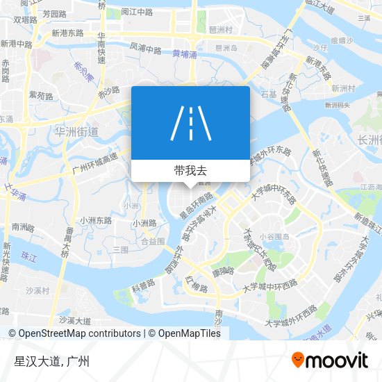 星汉大道地图