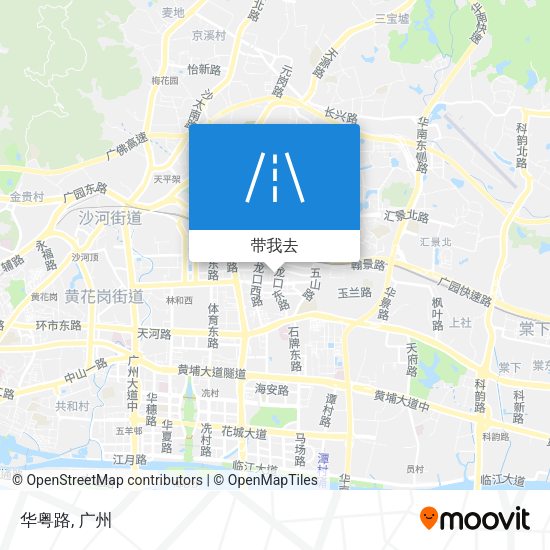 华粤路地图